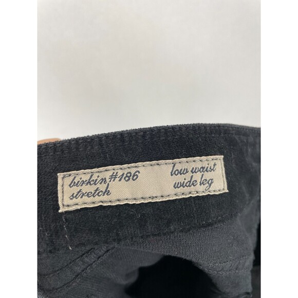 Citizens of Humanity‎ Jeans Birkin Stretch Low Waist Wide Leg Size 27 Black - Picture 11 of 13